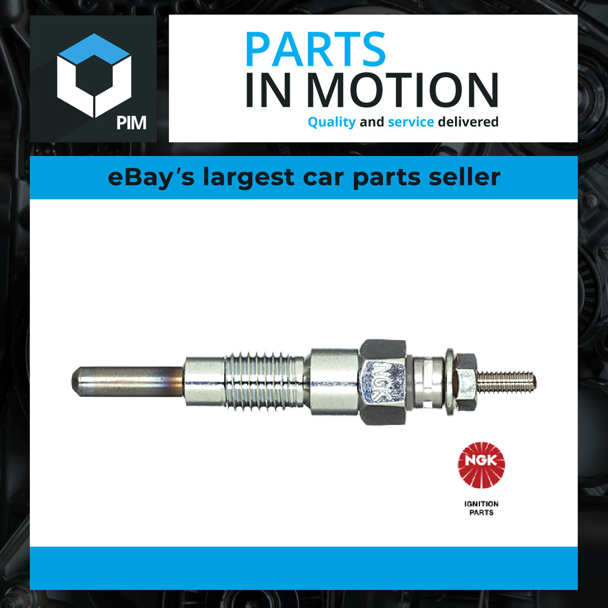 2031 Glow Plug M10 X 1,25 10.5V 12mm Spanner Size 17 Nm Fits Kubota Yanmar NGK - Image 10