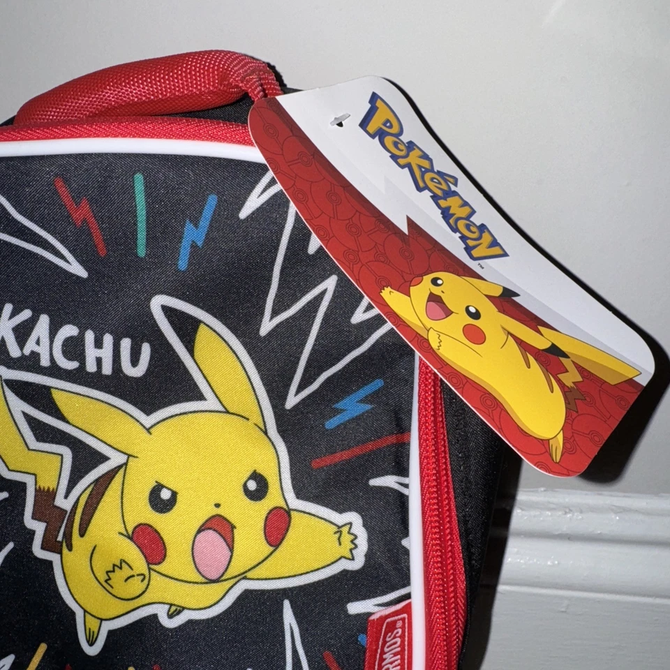 Fiambrera aislada Pokemon Pikachu bolsa térmica Foto 2 de 4