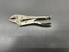 (X) VINTAGE PETERSEN DEWITT VISE GRIP 5WR CURVED JAW LOCKING PLIERS - EXC - USA