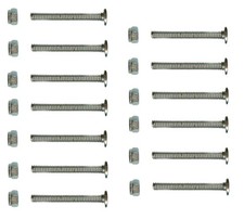 Set of 13 Foosball Screw Men Player Bolts and Lock-Nuts 1-3/16 inch
