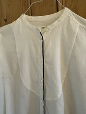 Toast Khadi Blouse- UK 12- rare exquisite piece