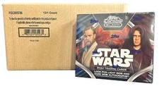 2024 Topps Star Wars Chrome Black Hobby 12 Box Case