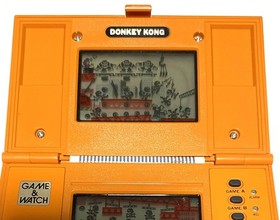 Nintendo Game & Watch Donkey Kong Working c/w Battery Cover See Description