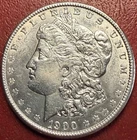1900 Morgan Silver Dollar. High Grade. Free Shipping