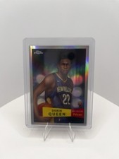 Derik Queen 2025-26 Topps NBA Living Set #19 Chrome Refractor Parallel RC Rookie