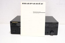 Marantz Stereo Cassette Deck/Tapedeck SD-40 Nero Con Istruzioni Inclusa Fattura