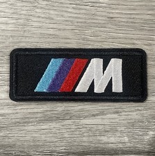 Bmw M Series Patch Motorsports Tri-color Embroidered Iron On Or Sew On 3x1.25 Bmw M Series Patch Motorsports Tri-color Embroidered Iron On Or Sew On 3x1.25