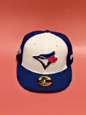 Toronto Blue Jays New Era 2025 World Series Patch 59FIFTY Fitted Hat    