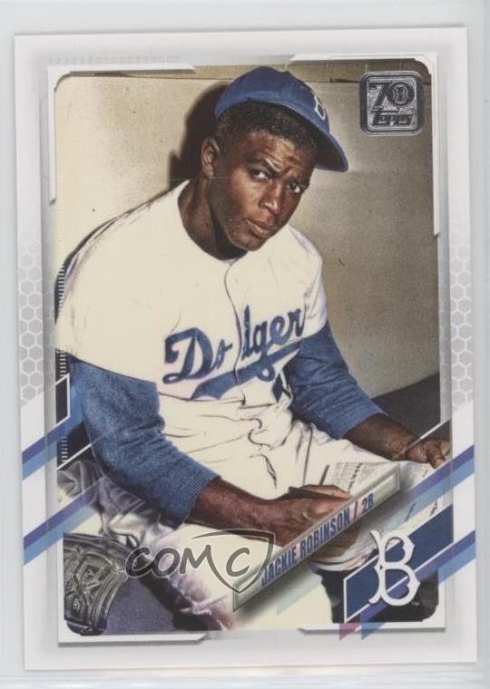 2021 Topps Legend Variation SP Legend Variation Jackie Robinson #302 HOF 0d08