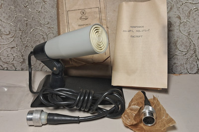 Vintage Dynamisches Mikrofon MD-271 Oktava Retro Russische UdSSR 1980er