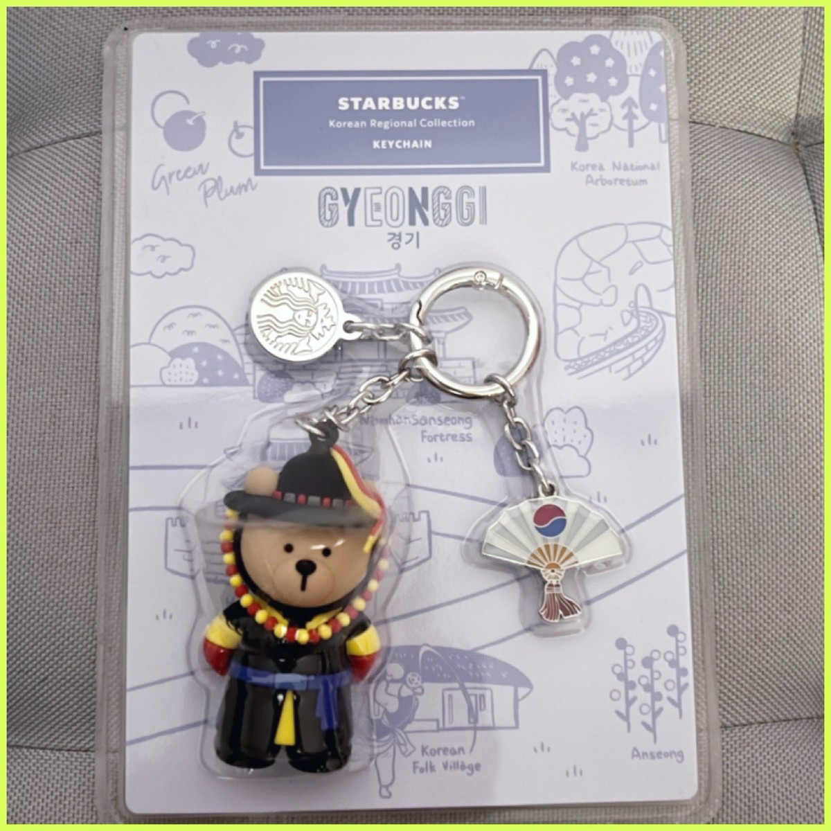 Authentic STARBUCKS KOREA GYEONGGI Bearista Annyeong