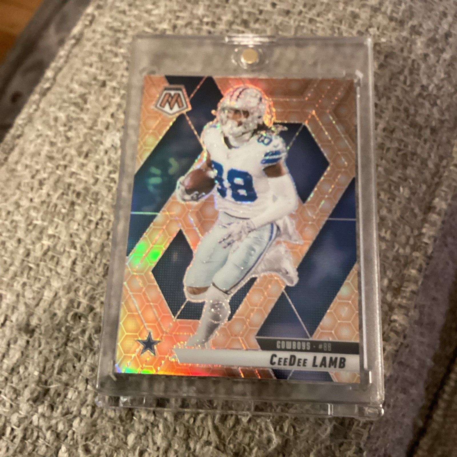 2025 Mosaic CeeDee Lamb Honeycomb SSP Case Hit Dallas Cowboys #209
