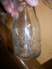 Vintage Biltmore Dairy Farms Half Pint Milk Bottle, Embossed, Asheville, NC — photo 3