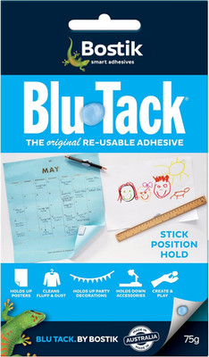Blu-Tack Reusable Adhesive 75G