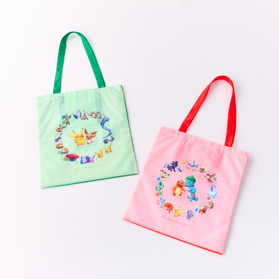 Pokepark Kanto 2026 Eco Bag Red Pokemon Kayatsuri Town Anime