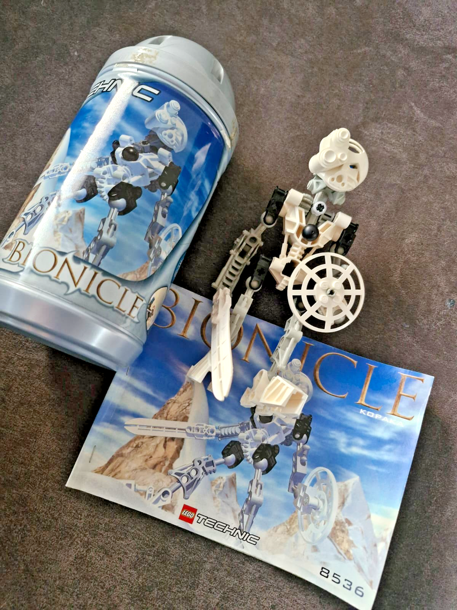 Your Choice Toa Mata LEGO Bionicle 100% complete with Canister and