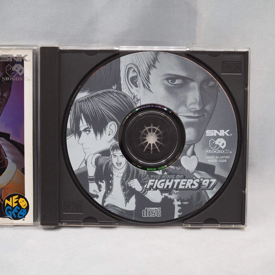 THE KING OF THE FIGHTERS 97 Neo Geo CD testé SNK NGCD étui d'origine - Photo 3/4