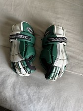 Warrior Hypno 12" Lacrosse Handschuhe Forest Green gepolstert