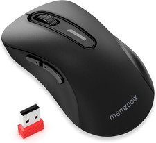 2.4G Wireless Mouse, 1400 DPI Computer Mice with USB Receiver, Portable Wirel...
