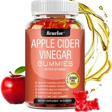 Apple Cider Vinegar Gummies,Fast Weight Loss Loss,Metabolism Support,Fat Burner