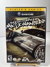 Need for Speed Most Wanted Nintendo GameCube Complete CIB Player's Choice