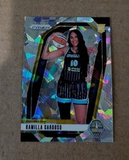 2024 Panini Prizm WNBA Cracked Ice #149 Kamilla Cardoso RC