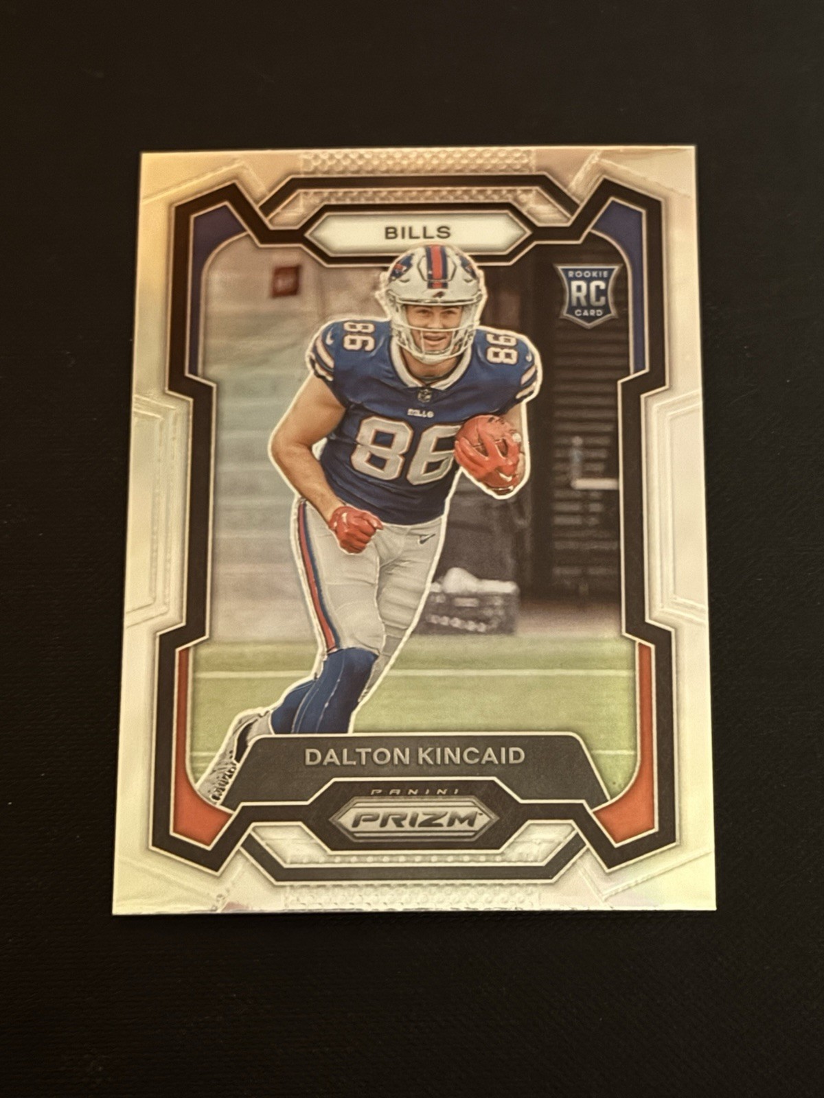 2023 Panini Prizm - Dalton Kincaid #308 (RC) Silver Prizm Parallel Rookie Bills