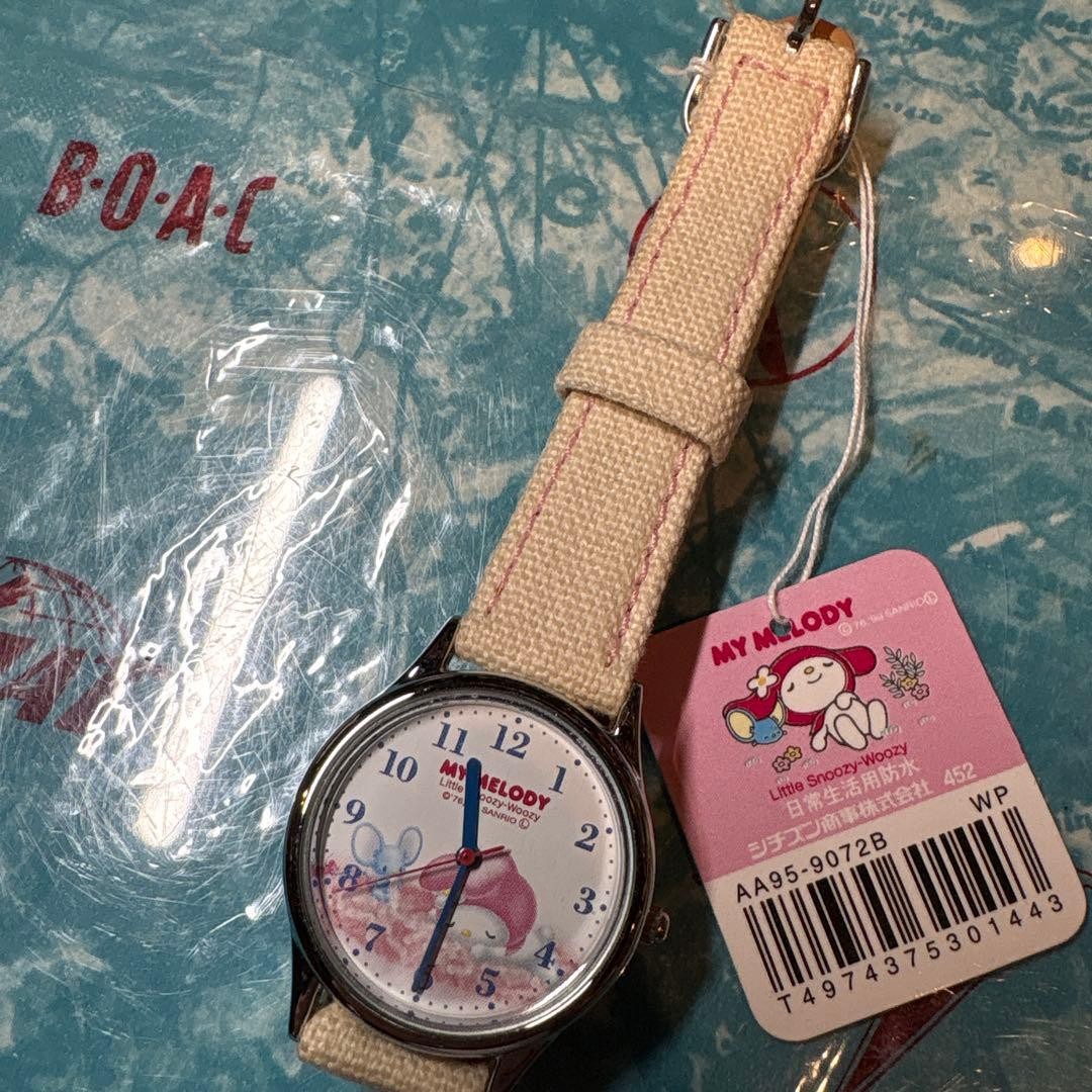 BANDAI MELODYPOP watch 1983年・未使用 Citizen My Melody Quartz Watch with Canvas Strap Deadstock | eBay