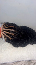 Black Curly Human Hair Weft Hair Extension, 18 Inches 12 Women's Curly Texture
