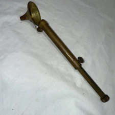Vintage Black Powder Measure with Brass Funnel Muzzleloader Flintlock