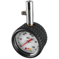 Performance Tool W9106 1 to 100 psi Dial Tire Pressure Gauge