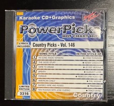 SC3316 COUNTRY PICKS VOL. 146 SOUND CHOICE KARAOKE CDG IN ORIGINAL CASE