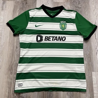 Nike Sporting CB Portugal 22/23 Jersey Betano Super Bock Futbol Soccer XL *READ