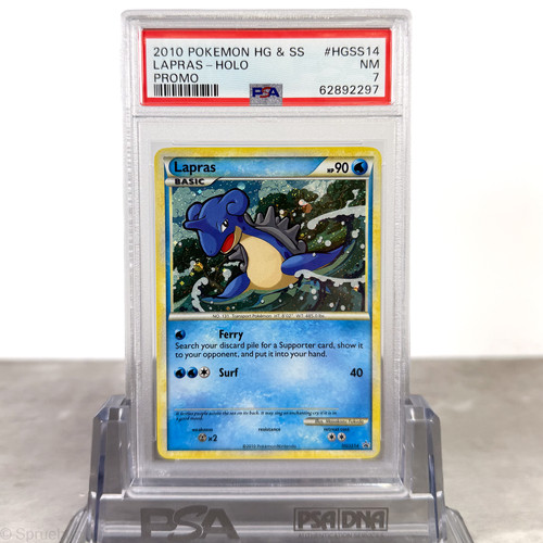 Lapras graded PSA 7 for sale on eBay