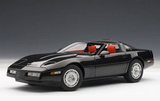 AUTOart 1/18 Chevrolet Corvette C4 1986 Black Diecast Car Model 71242