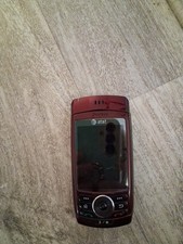 Pantech Duo C810 Red AT T Cellular Slider Phone 3G NOT TESTED