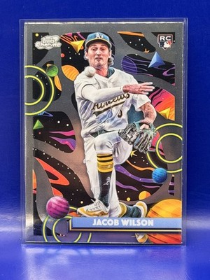 2025 Topps Cosmic Chrome Jacob Wilson Rookie Card Athletics #139 | eBay