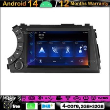Autoradio 7" Android 14 GPS SAT Navi Carplay per SsangYong Kyron Actyon 2005-2011