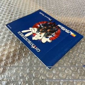 Notice Seule Rare GHOSTBUSTERS 2 Nintendo NES - VV - USA, 100 % Officiel TBE +++