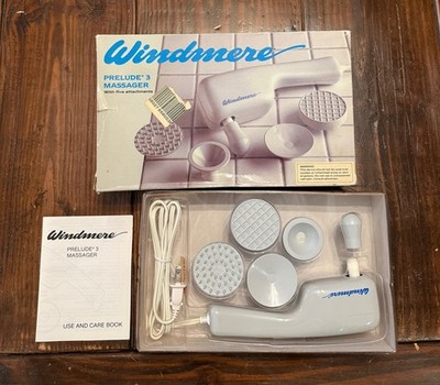 Windmere Prelude 3 Massager w/ Five Attachments NEW in open box
