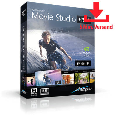 Ashampoo Movie Studio Pro 3 (1 PC - perpetual) ESD Bild Video Audio Key Download