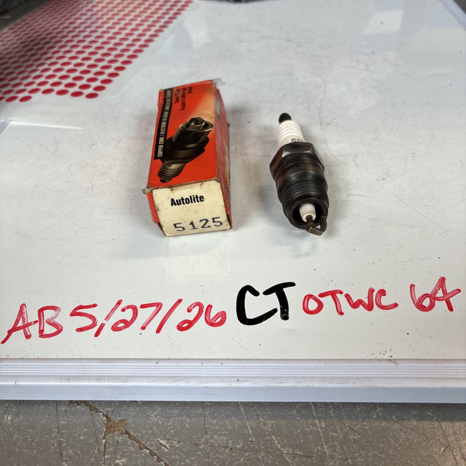Autolite 5125 Suppressor Spark Plug High Performance - Select Ford 1987-96