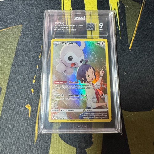 Castform graded TAG 9 for sale on eBay