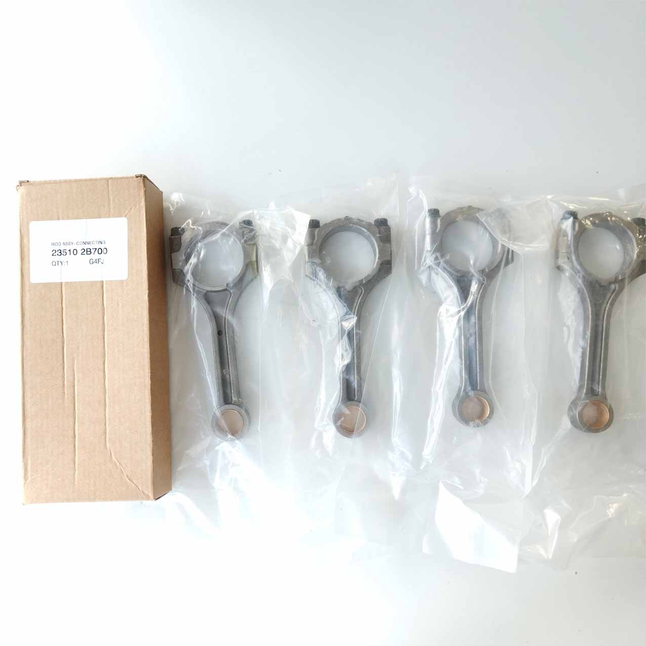 1.6T G4FJ Engine Pistons Pin SET + Connecting Rods For 2011-2019 Hyundai Kia