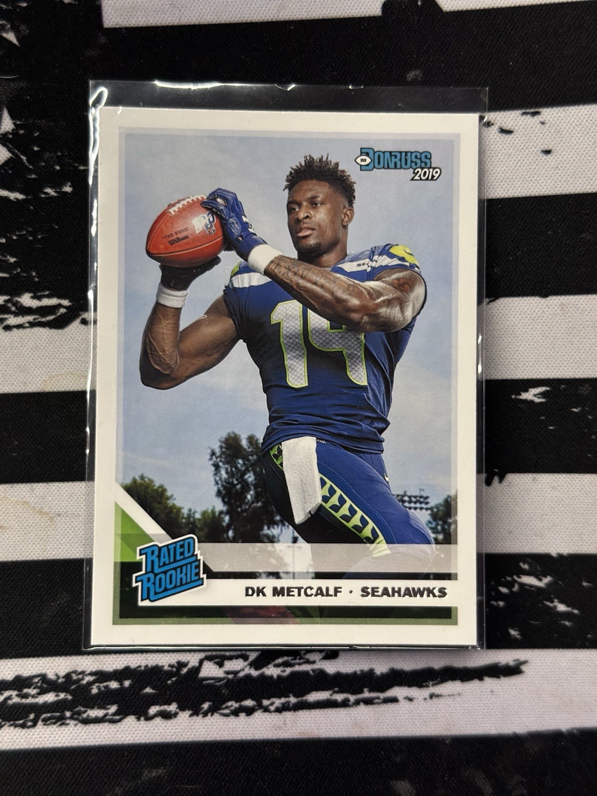 2019 Panini Donruss - Rated Rookie DK Metcalf #313 (RC)