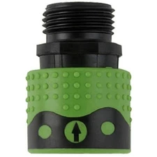 Gilmour 39QCFGT Green Thumb Poly Quick Female Faucet Connector for Hose