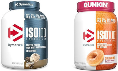 ISO100 Hydrolyzed Protein Powder, 100% Whey Isolate Protein, 25G of Protein & IS
