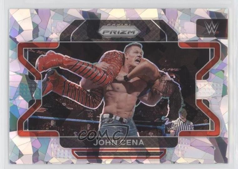 2022 Panini Prizm WWE Ice Prizm John Cena #45 0fz1