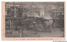 CAR-AFVP4-0168-71 - LE CREUSOT - Schneider factories - Martin steel ovens seated