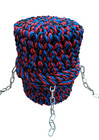 Long Button Rope Fender Red Blue Black Narrowboat Canal Barge Rubber Core